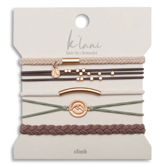 K'Lani Hair Tie Bracelet - Climb
