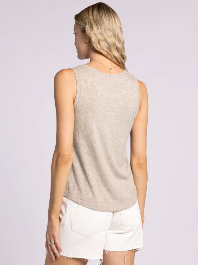Thread & Supply Euclid Tank - Camel Heather (S-L)