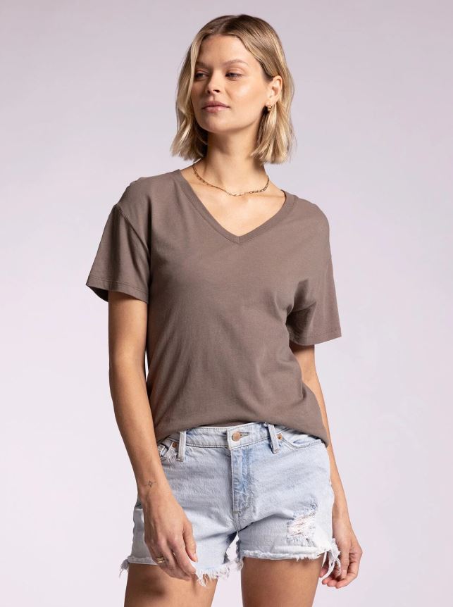 Thread & Supply Luca Tee - Oliva Ash (S-L)