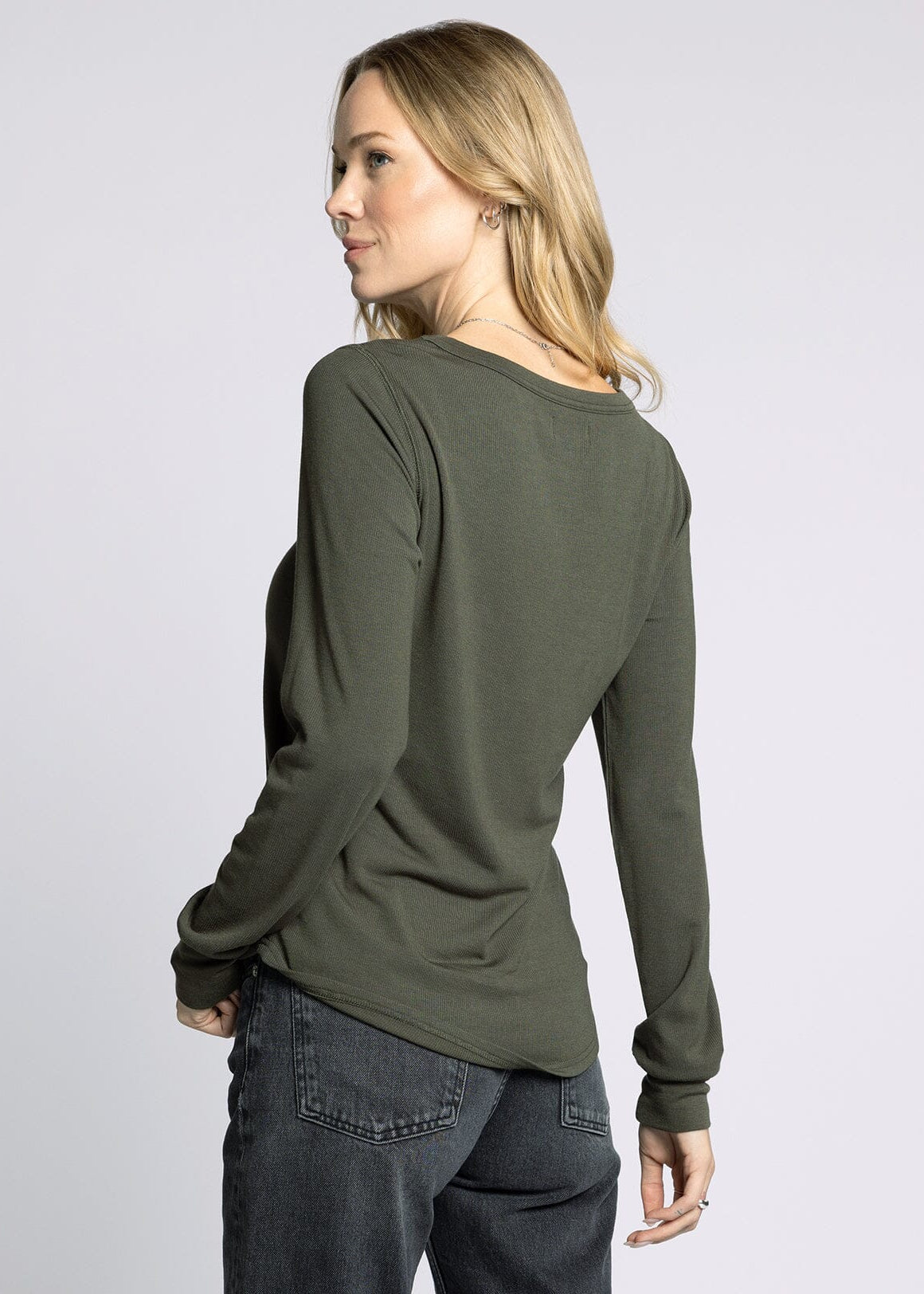 Thread & Supply Stacy Long Sleeve - Eucalyptus (S-XL)