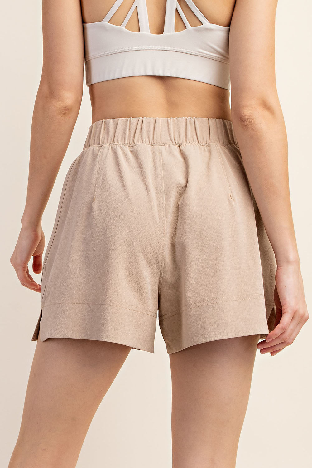 Woven Short - Tan S-L