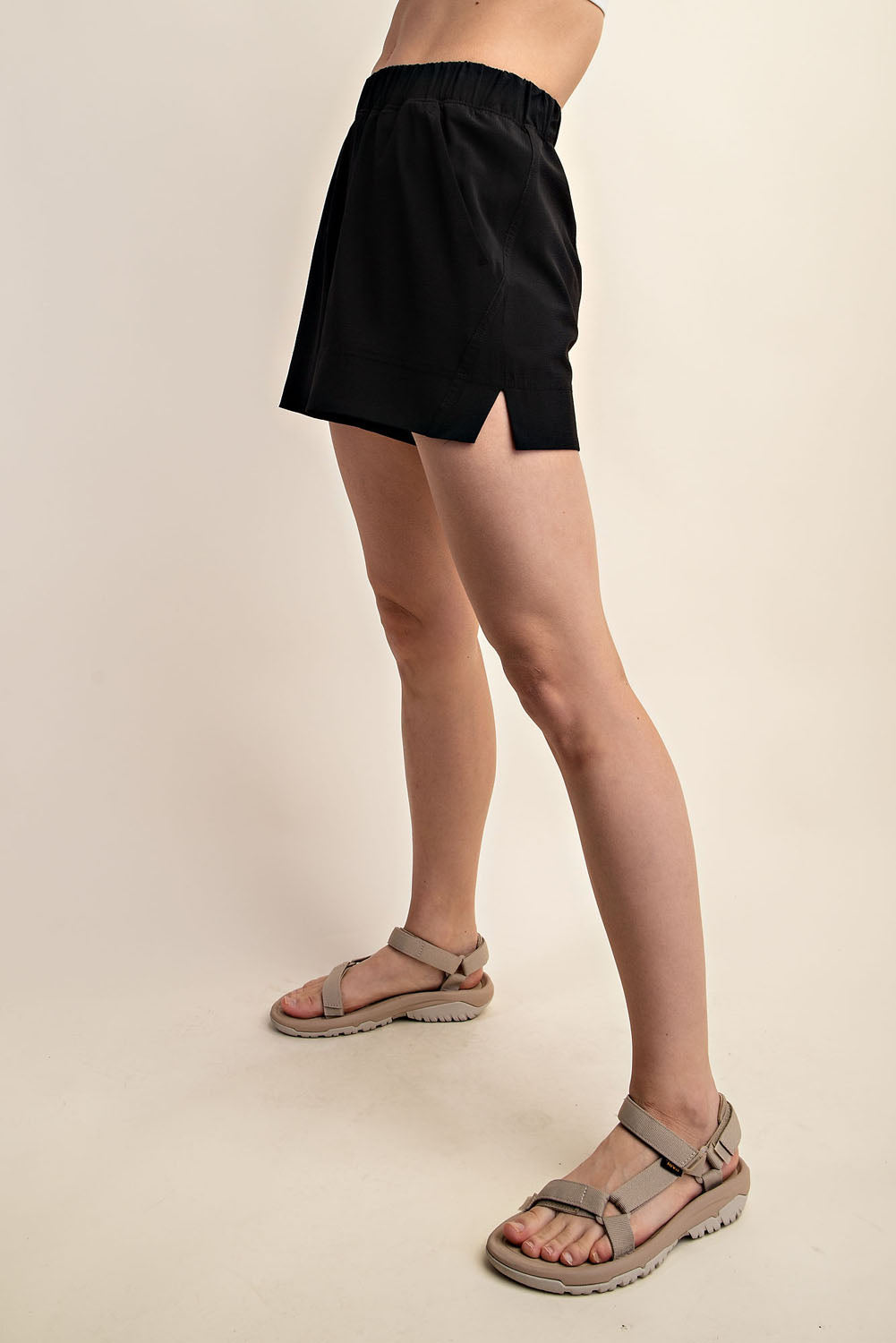 Woven Short - Black S-3XL