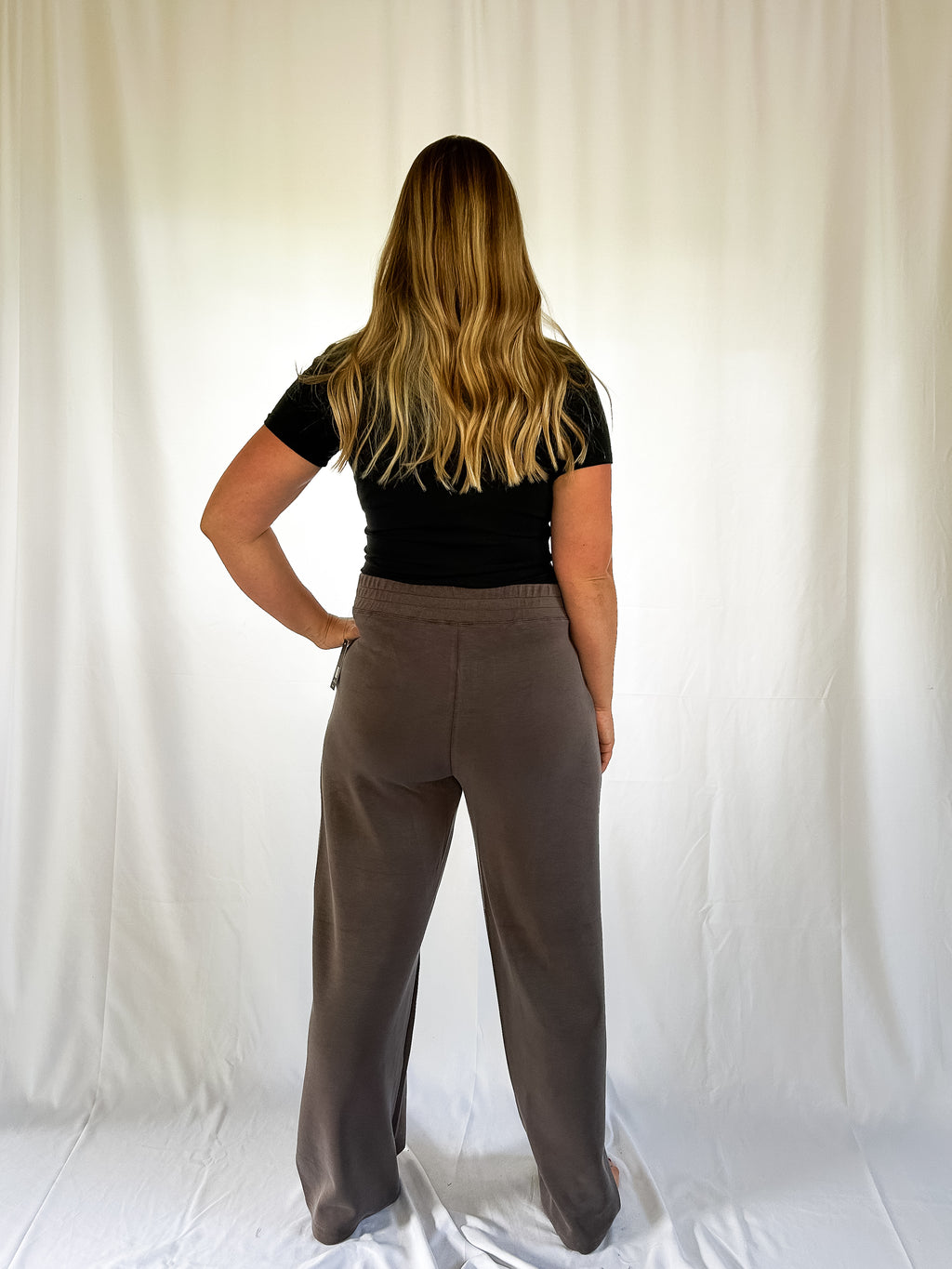 RD Style Victoria Wide Leg Pant- Walnut (XS-XL)