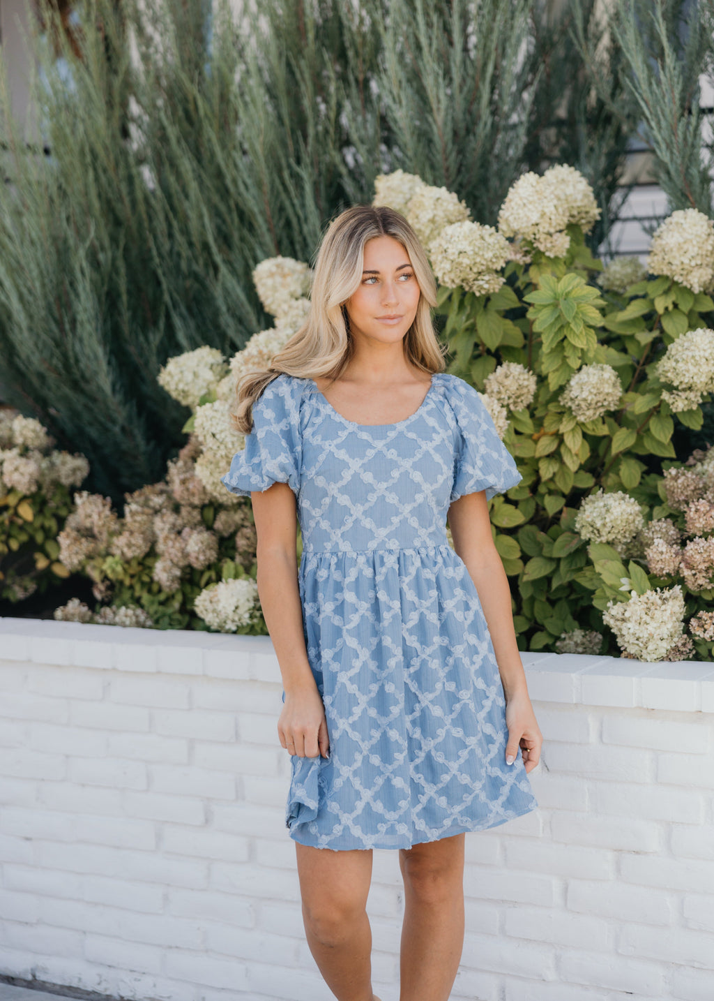 Selma Dress - Stonewashed Blue (S-XL)