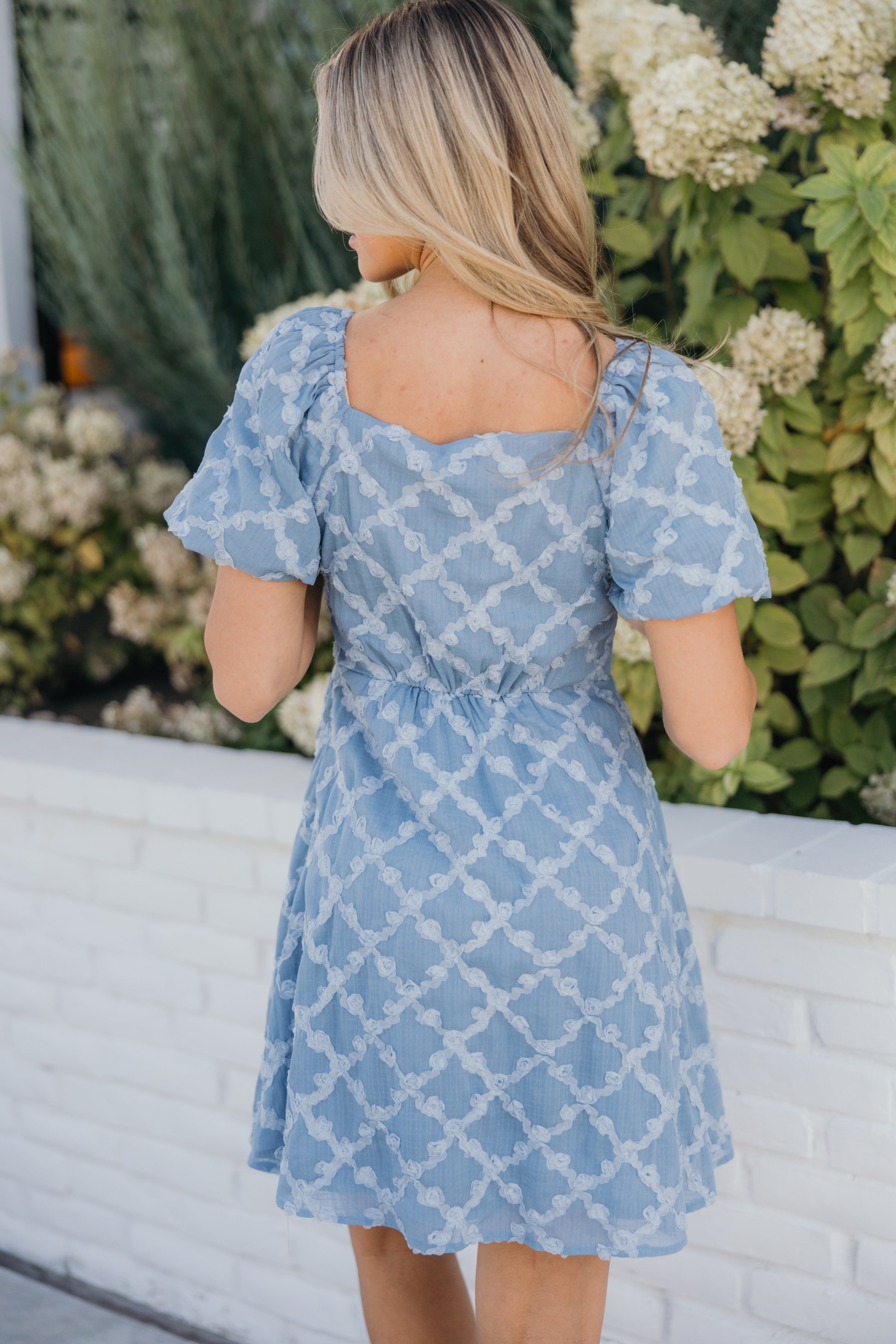 Selma Dress - Stonewashed Blue (S-XL)