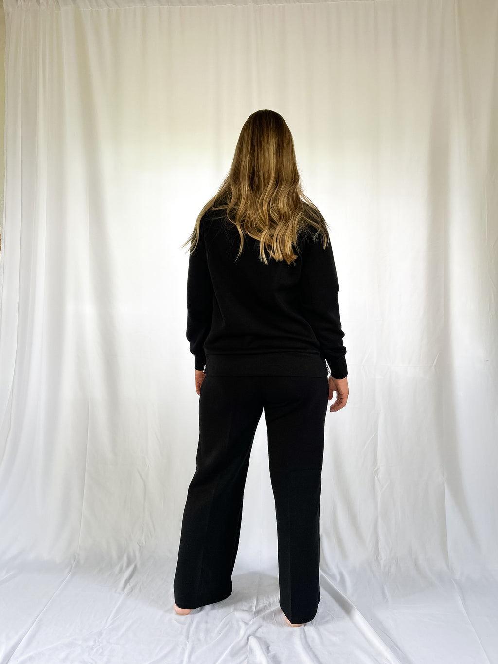 RD Style Penela Pullover with Side Zipper - Black (XS-L)