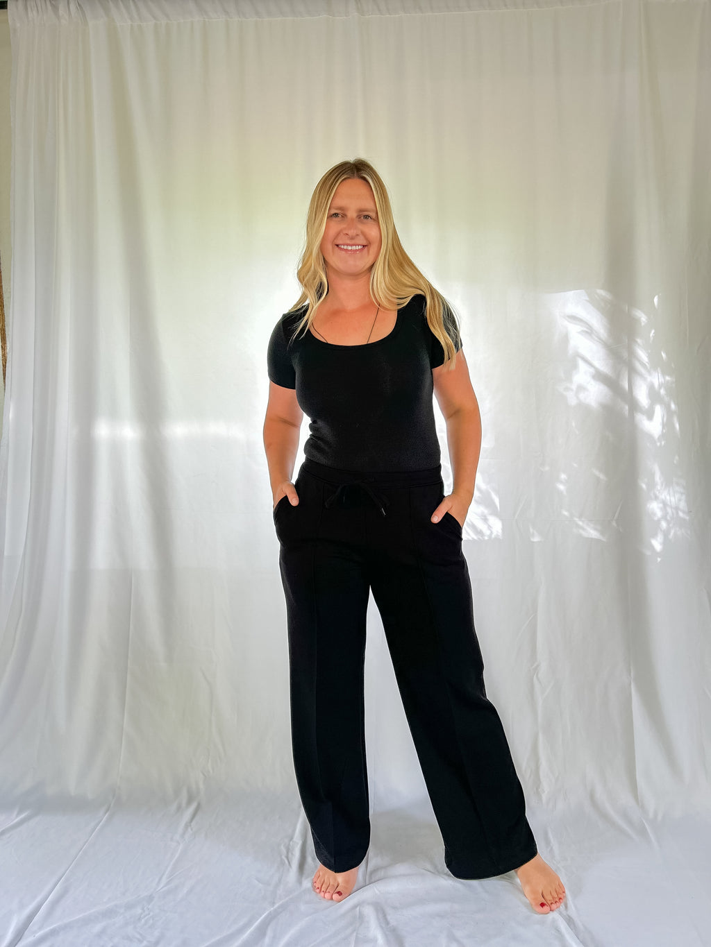 RD Style Prida Draw String Pant - Black (XS-L)