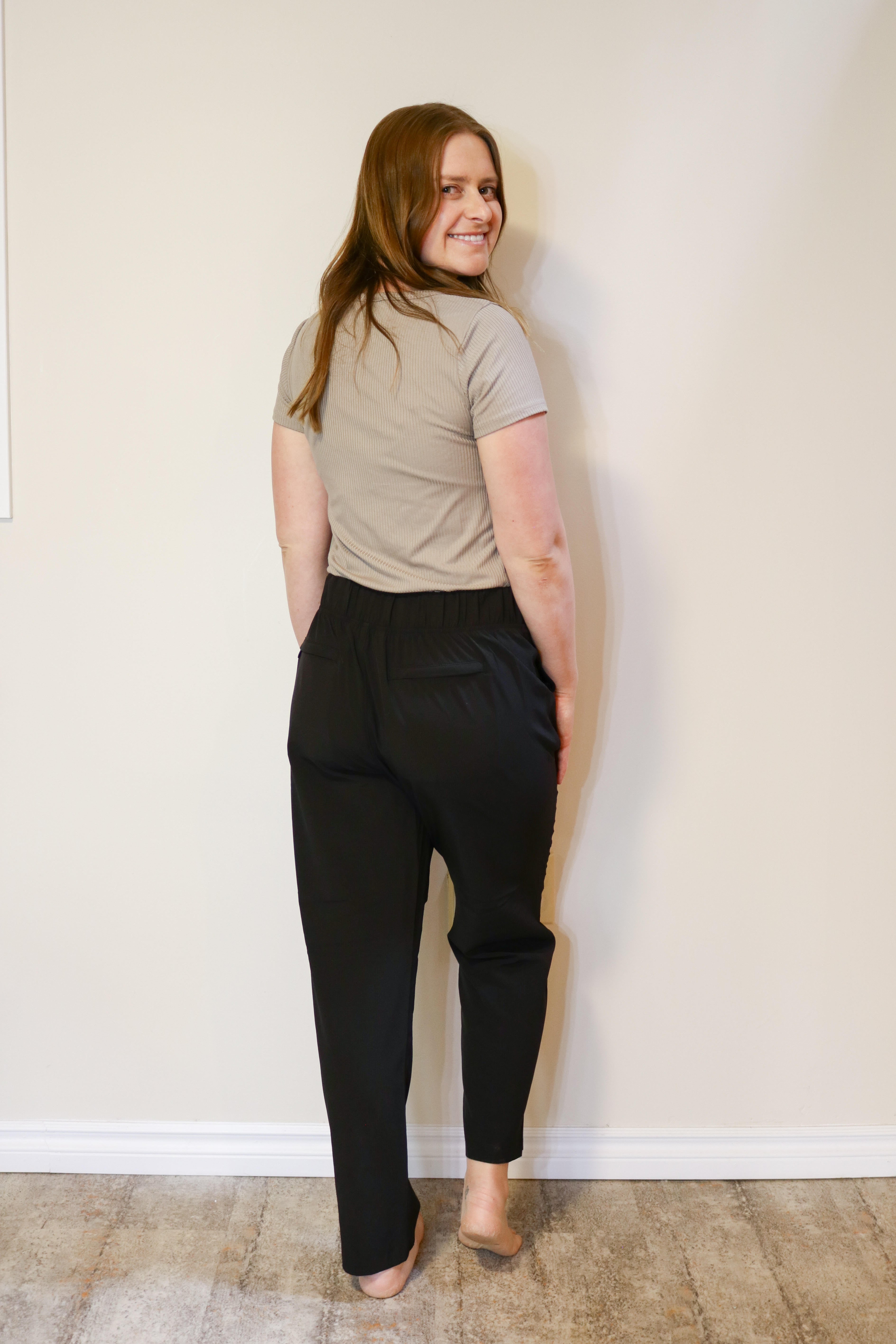 Woven Pant - Black S-3XL