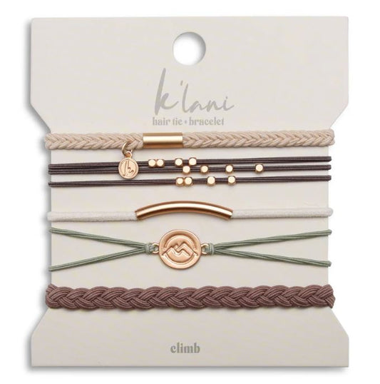 K'Lani Hair Tie Bracelet - Climb