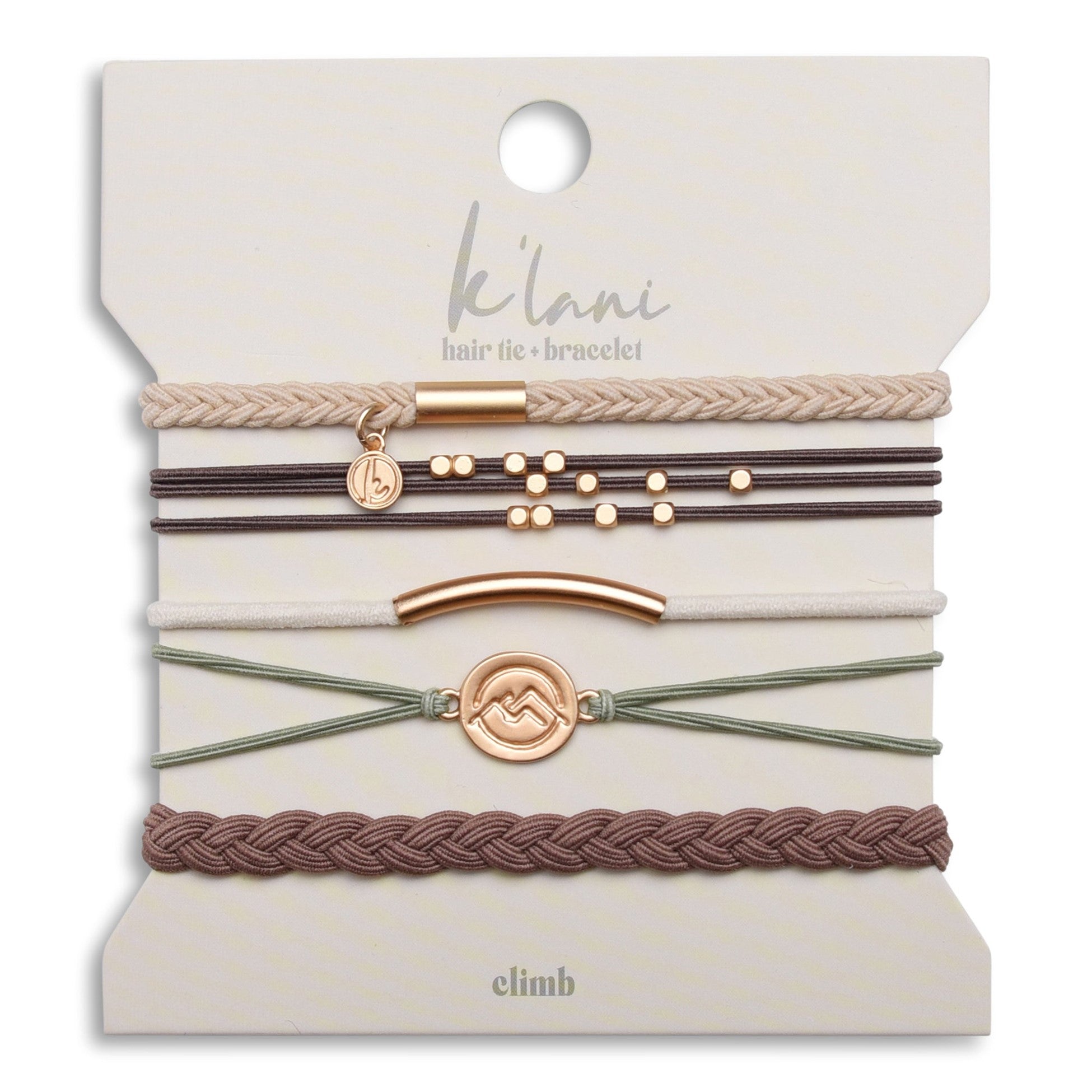 K'Lani Hair Tie Bracelet - Climb