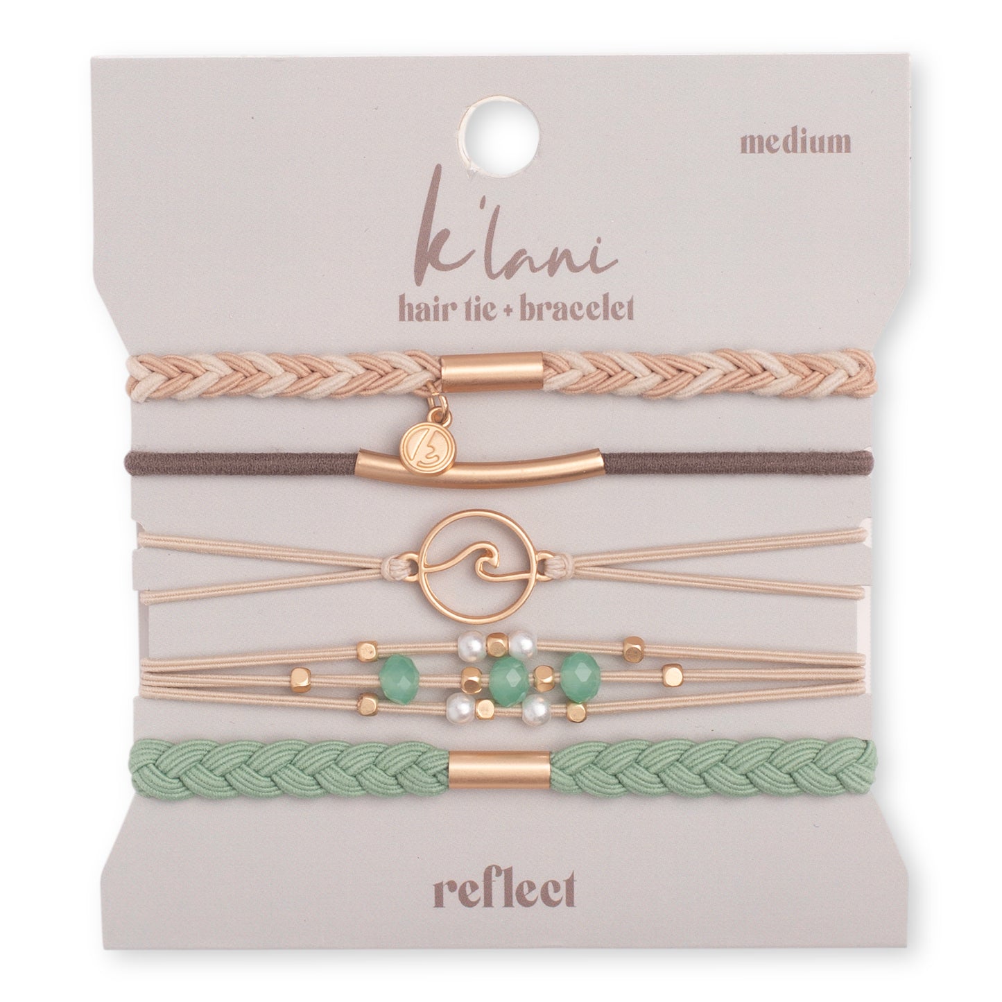 K'Lani Hair Tie Bracelet - Reflect