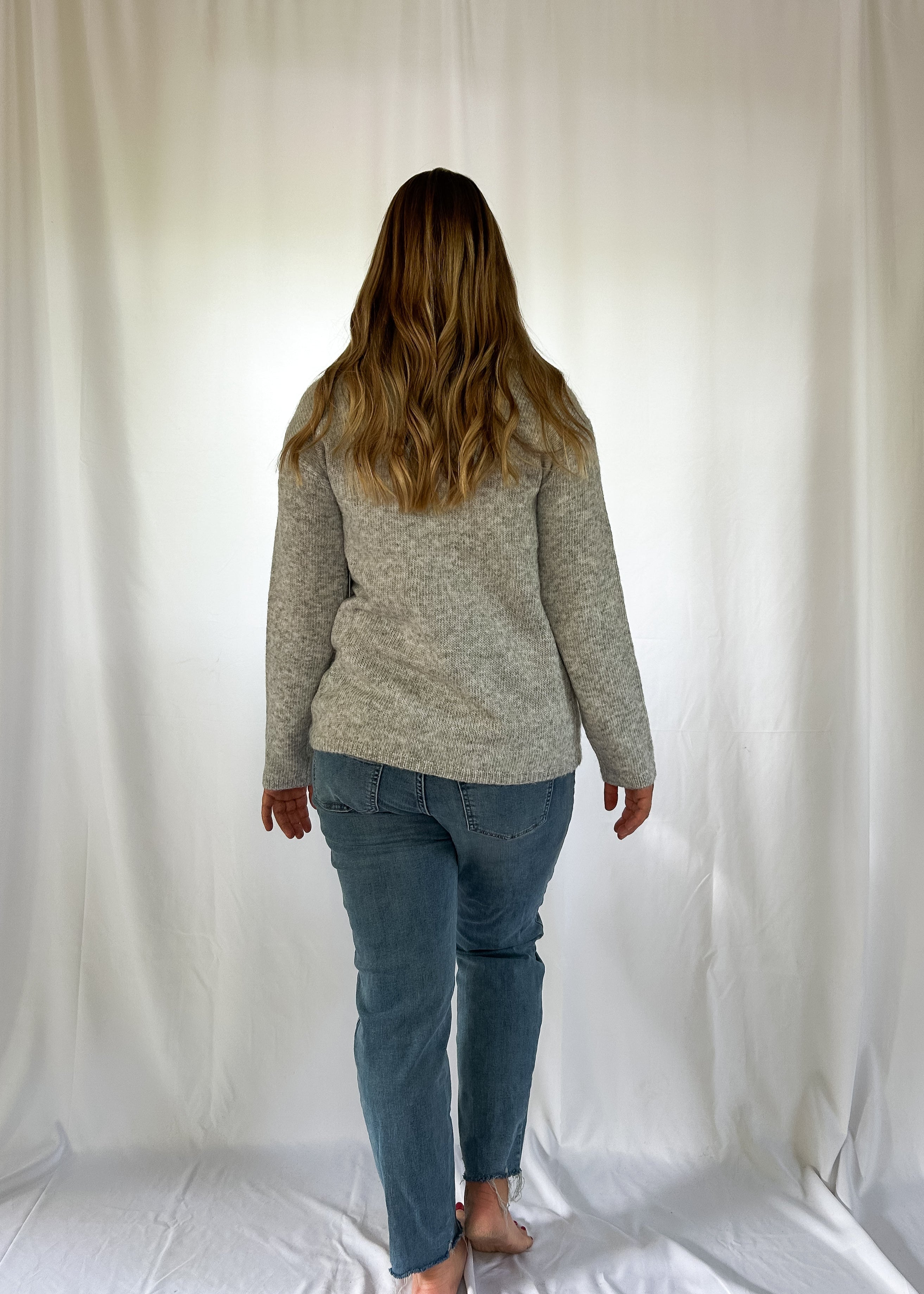 RD Style Calla Long Sleeve Cardigan - Grey (XS-L)