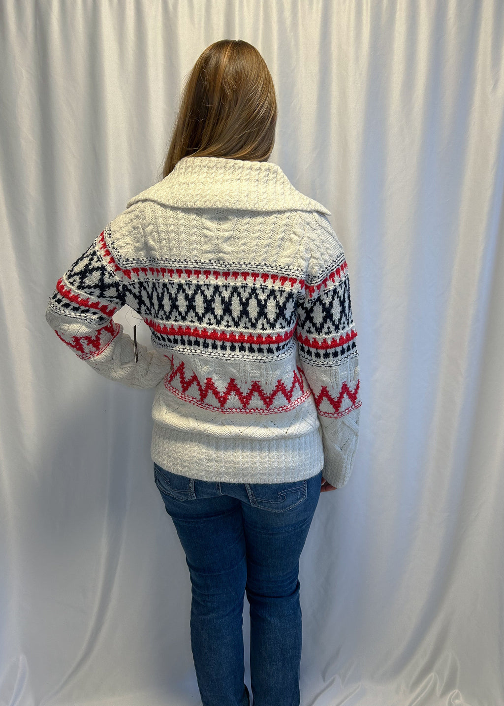 RD Style Anemone Zip Up - Cream (XS-L)