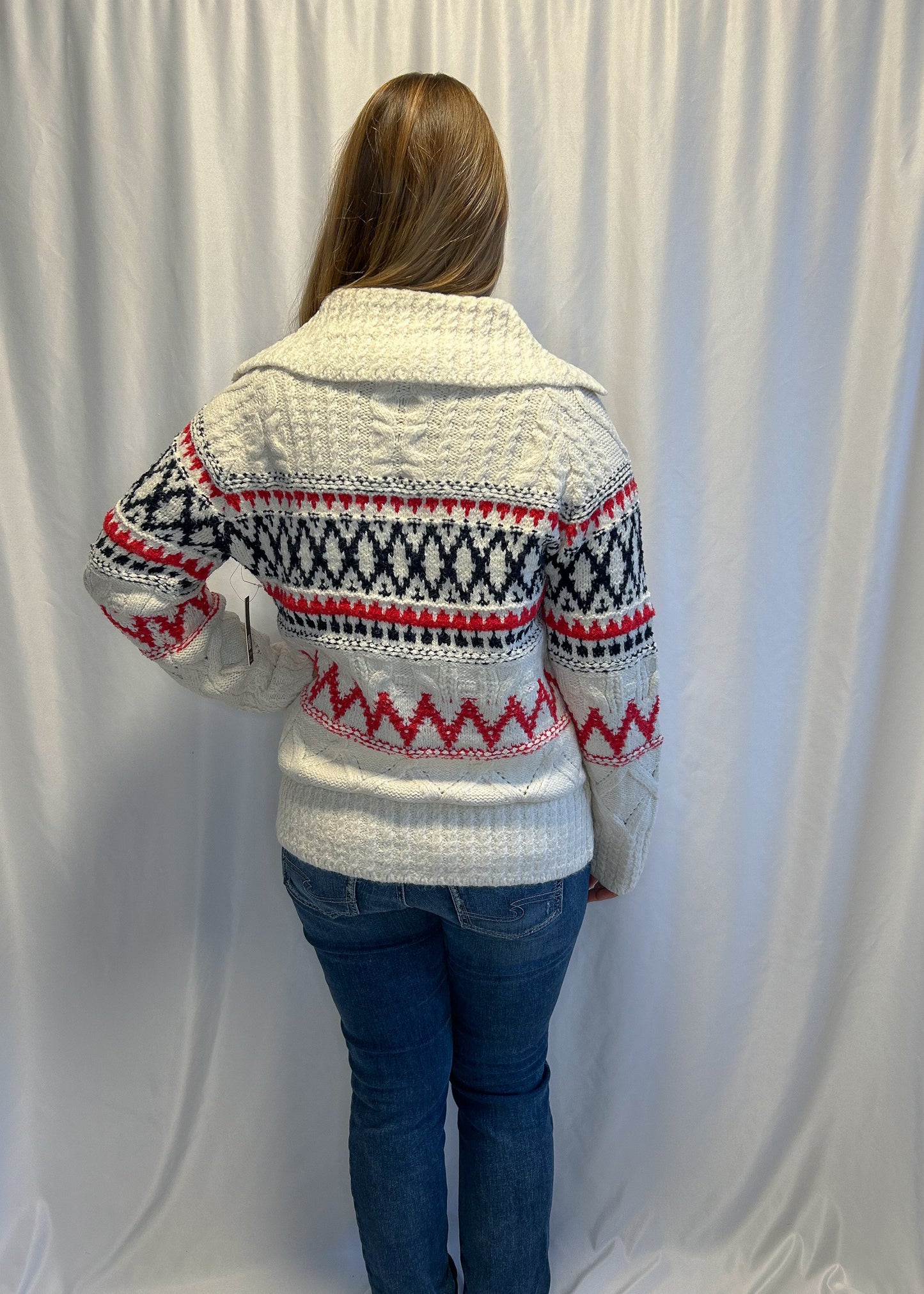 RD Style Anemone Zip Up - Cream (XS-L)