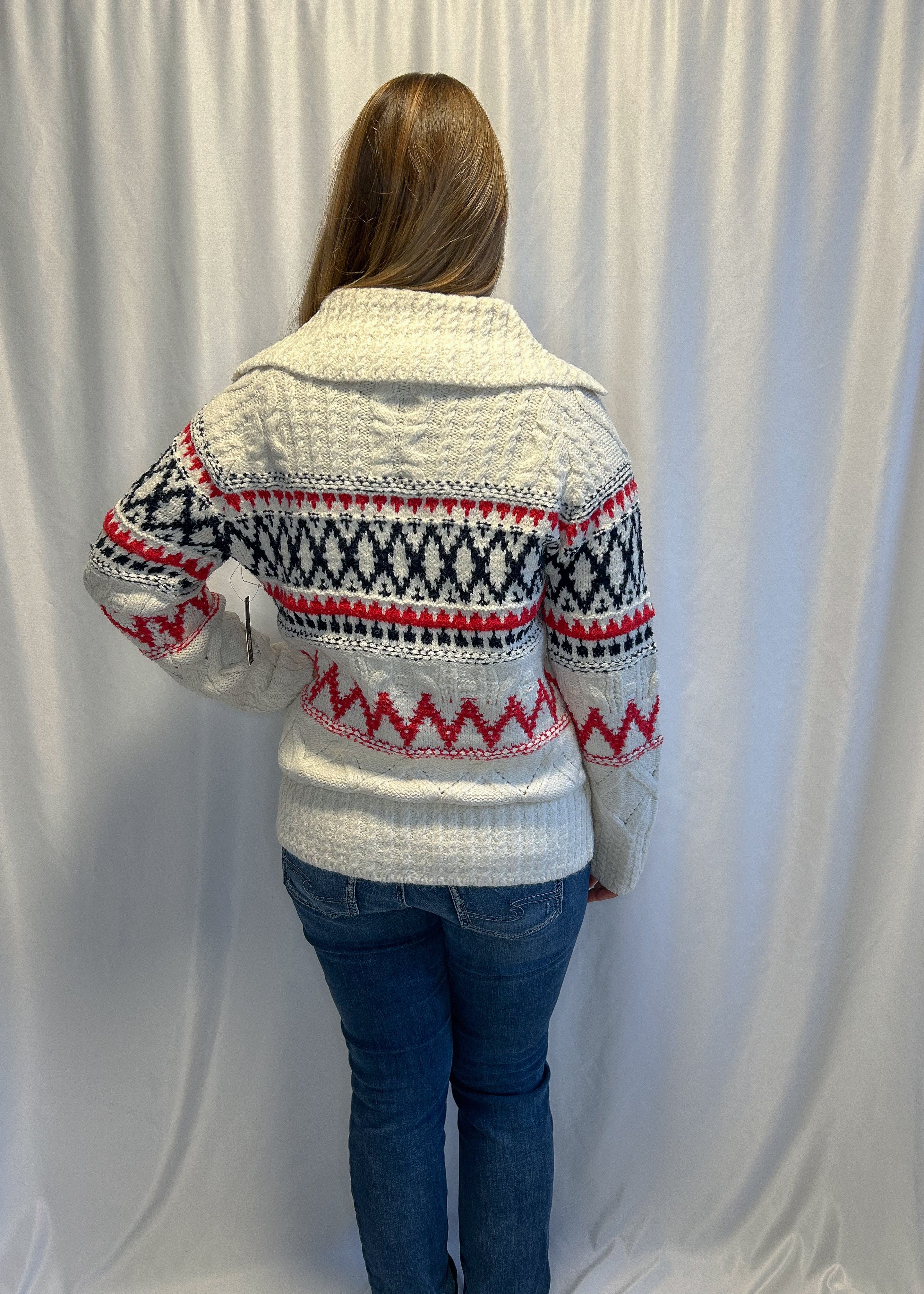 RD Style Anemone Zip Up - Cream (XS-L)