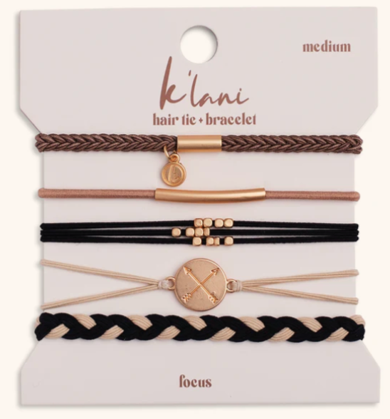 K'Lani Hair Tie Bracelet - Focus