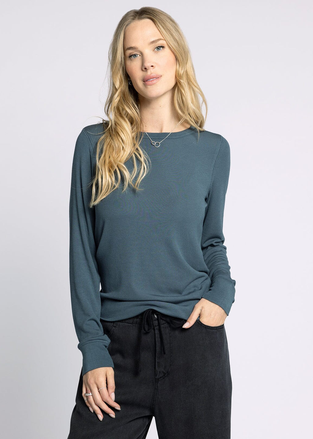 Thread & Supply Stacy Long Sleeve - Dark Spruce (S-XL)
