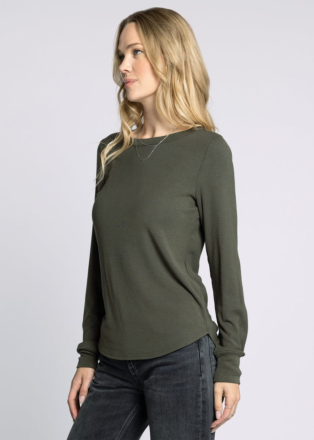 Thread & Supply Stacy Long Sleeve - Eucalyptus (S-XL)