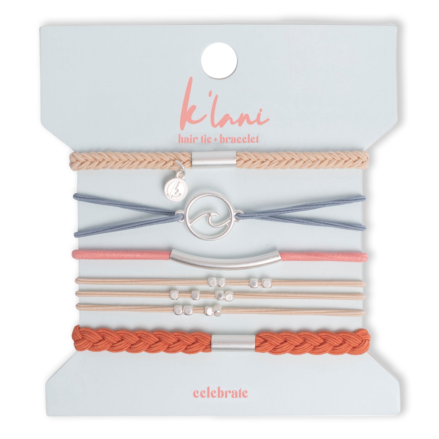 K'Lani Hair Tie Bracelet - Celebrate