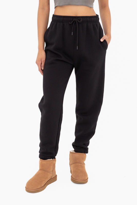 Fleece Sweatpant - Black (S-L)